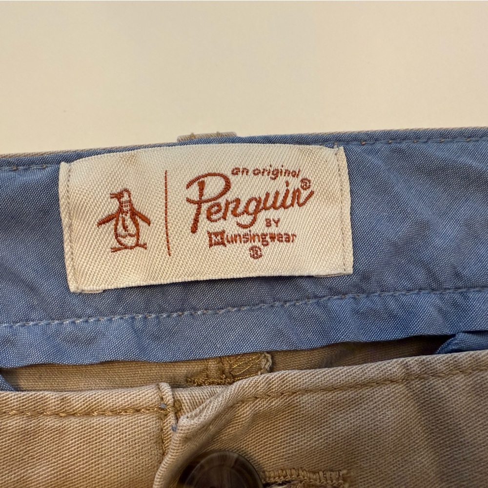 (2) - Penguin Men's Khaki and Blue Chinos